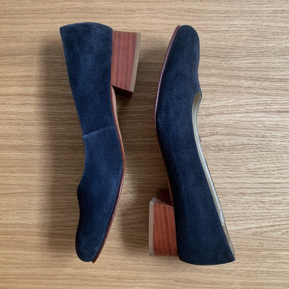 *SOLD* No.6 Frankie Pump in Navy Suede - Picture 6 of 12